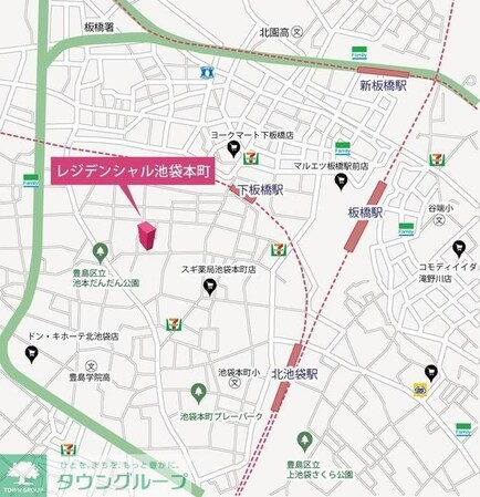 レジデンシャル池袋本町の物件内観写真